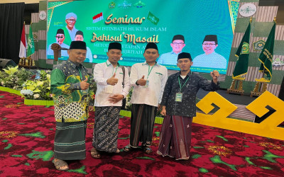 Pengurus Cabang Nahdlatul Ulama (PCNU) Palu Ikuti Seminar Sistem Istimbath Hukum dan Bahtsul Masail